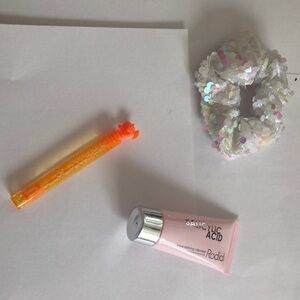 Pink Rodial Skincare Tube with Accessories